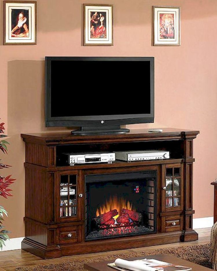 neff tv stand with fireplace