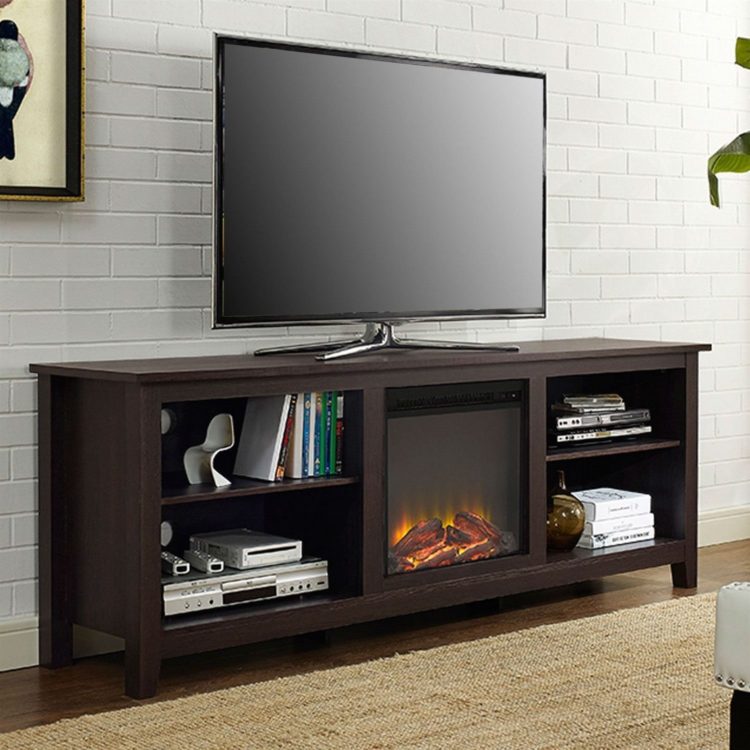 kraleene tv stand with fireplace