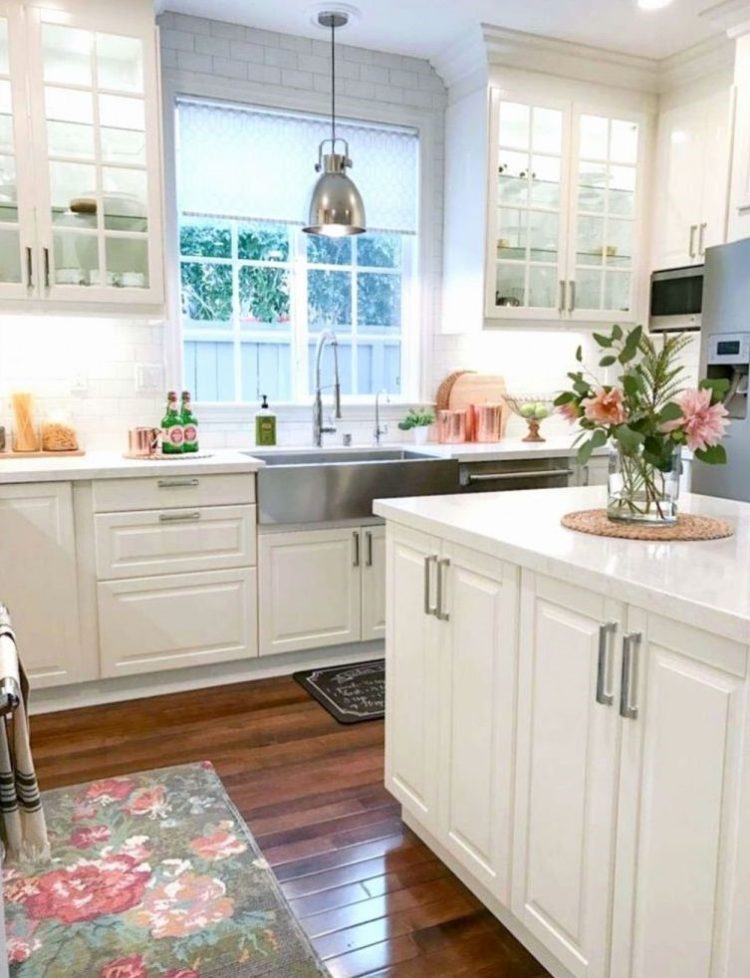 white kitchen cabinets makeover