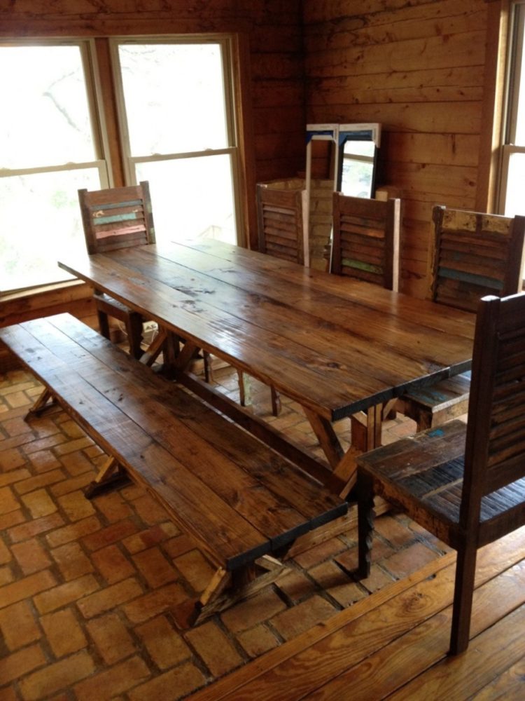 wood table design plans