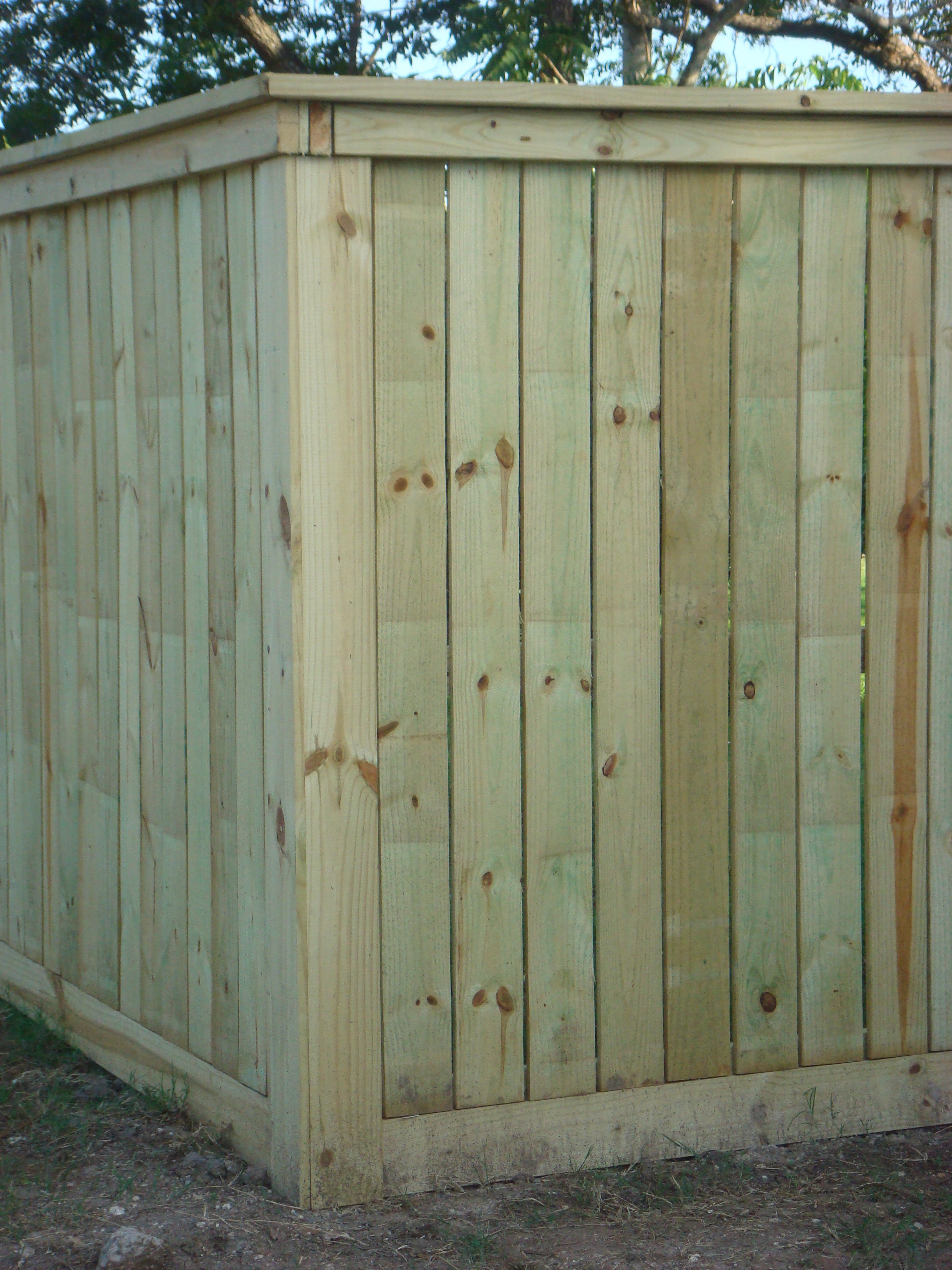 wood fence panel hardware