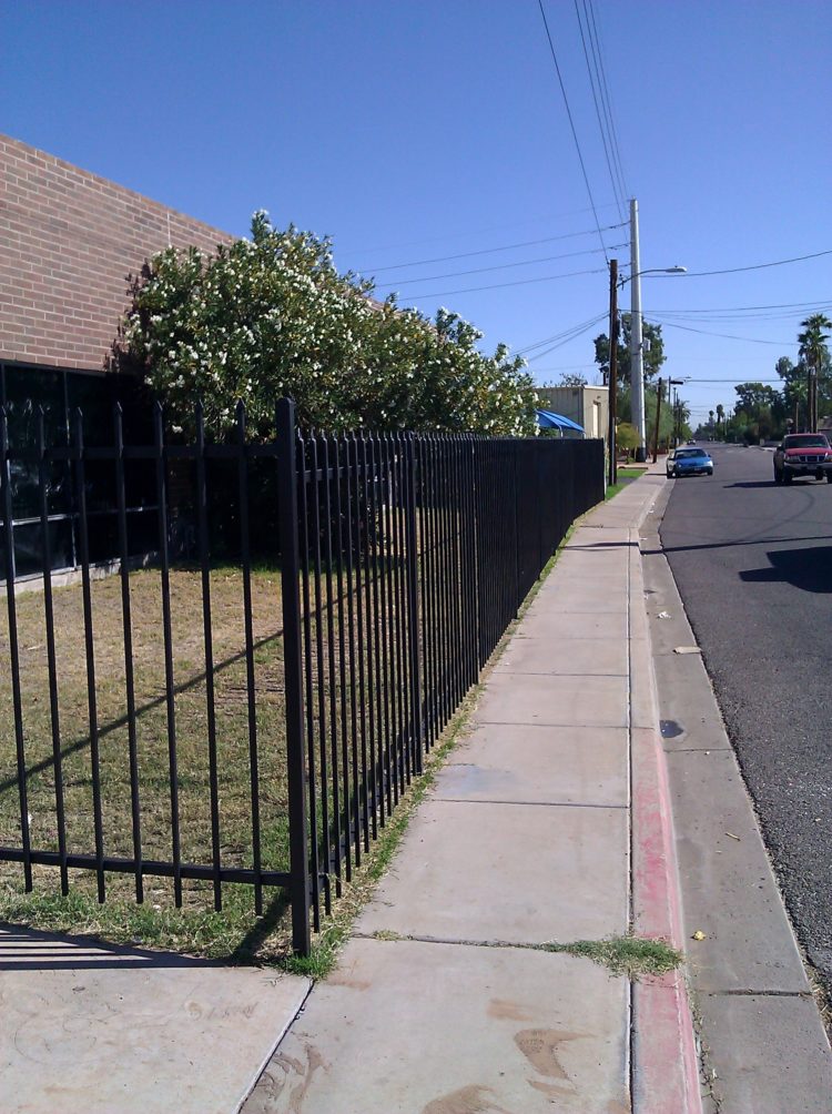 wrought iron fence los angeles