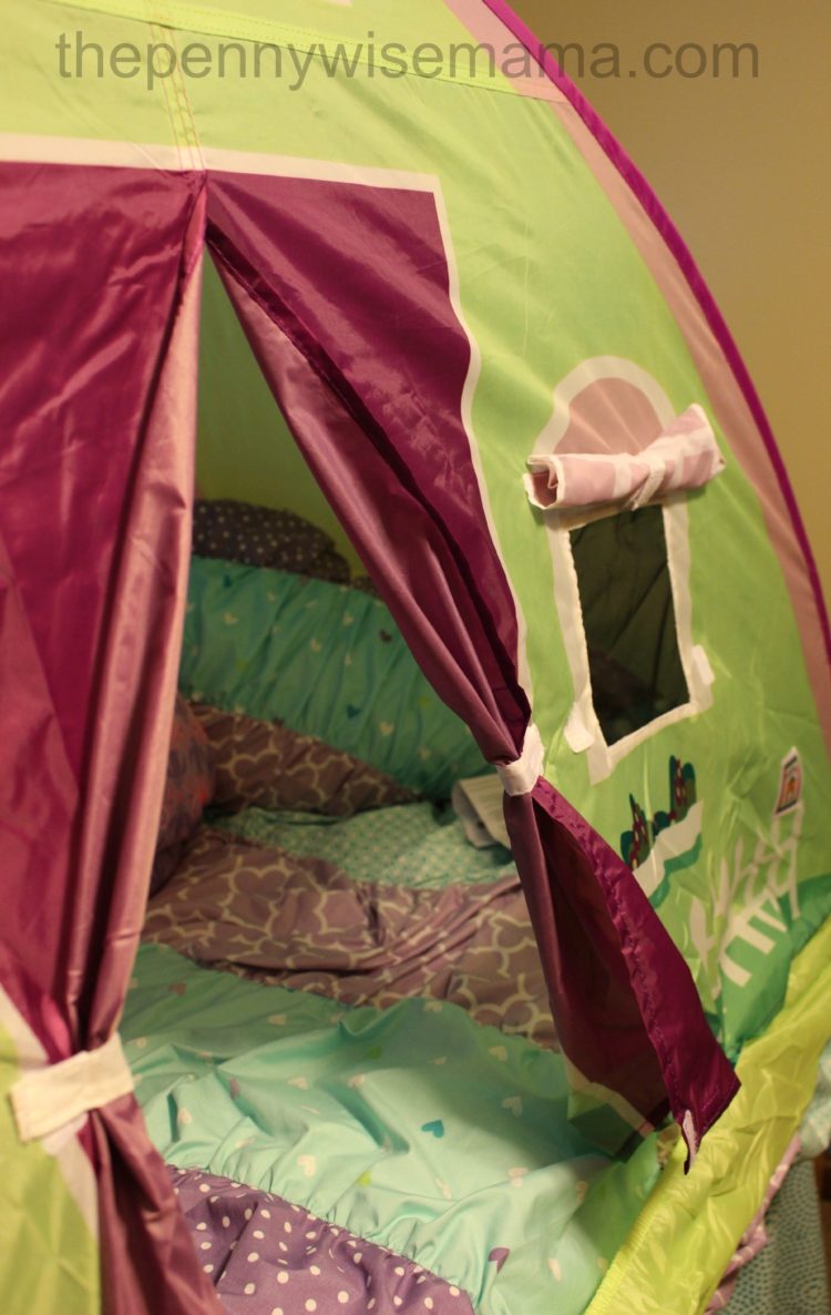 make a bed tent