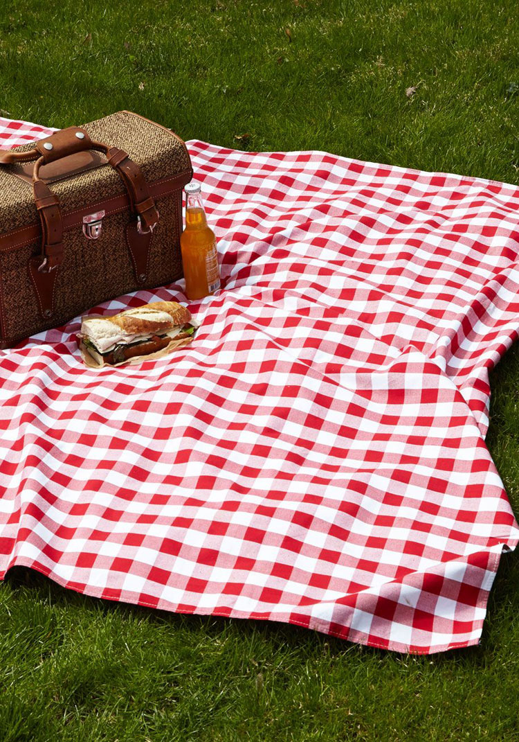 picnic blanket skirt
