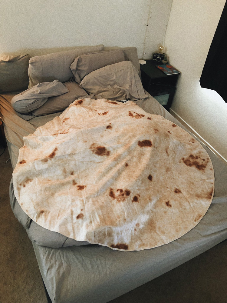 kitty burrito blanket