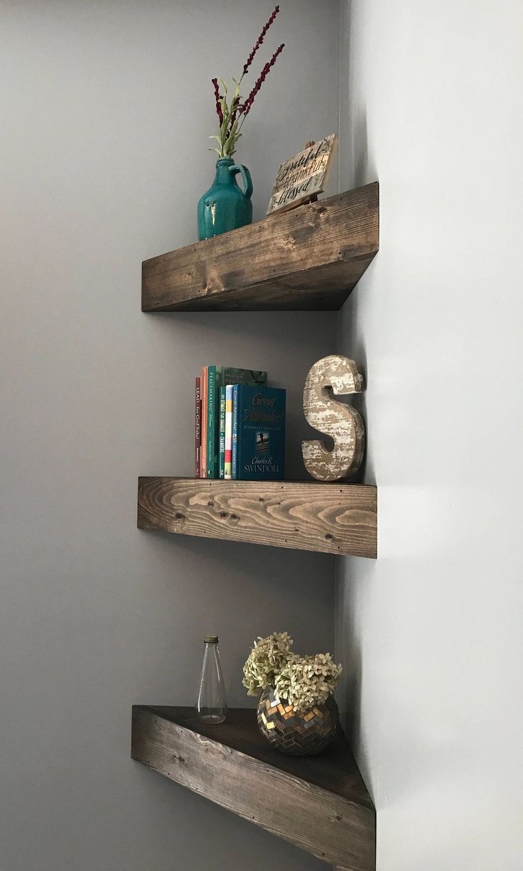corner wall shelves