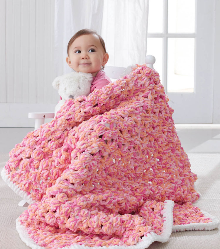 crochet baby blanket motifs