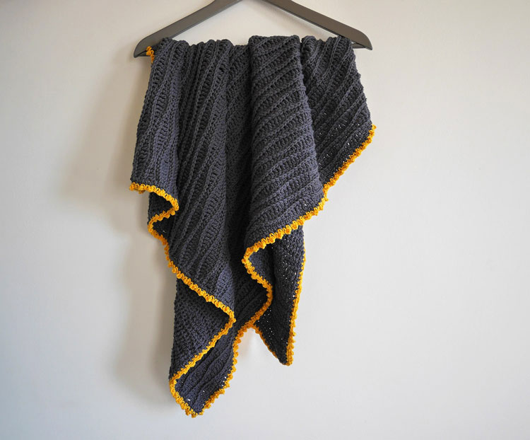 crochet jungle baby blanket