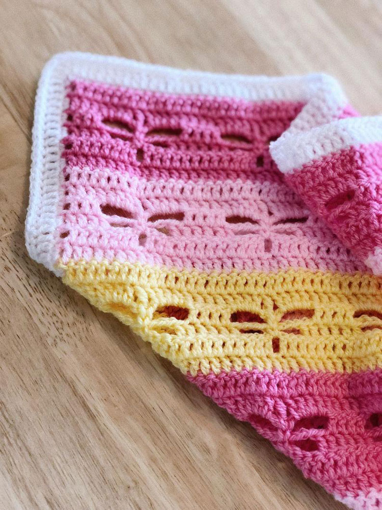 just crochet baby blanket