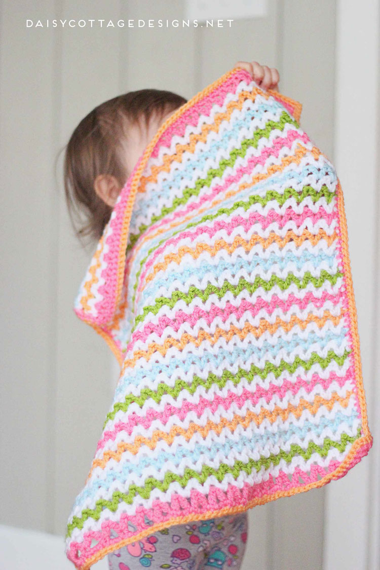 crochet baby blanket for hospital