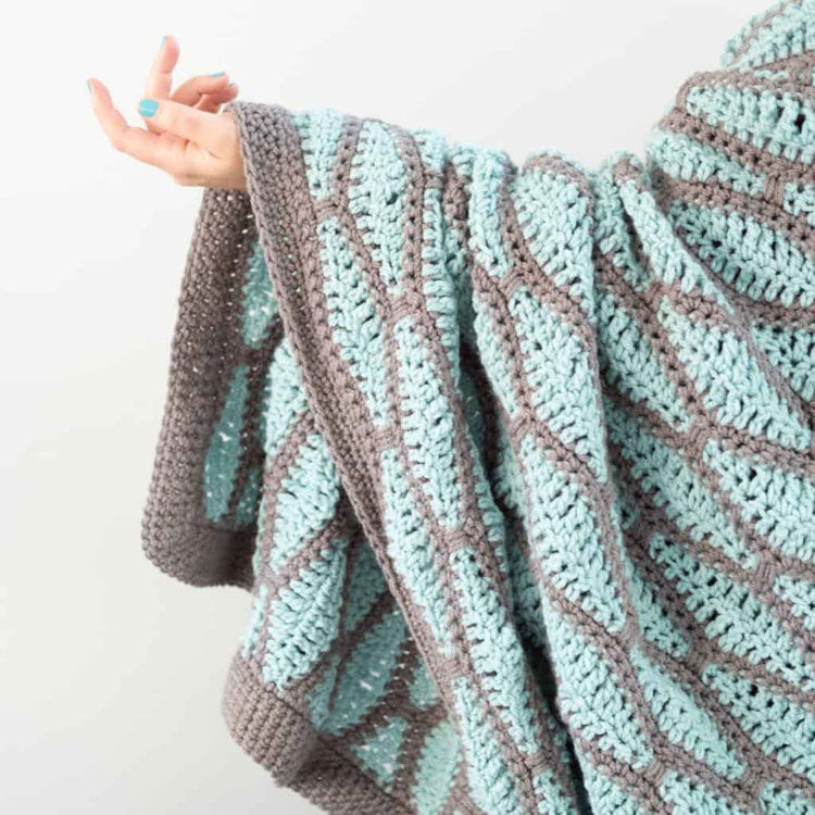 crochet blanket joining squares