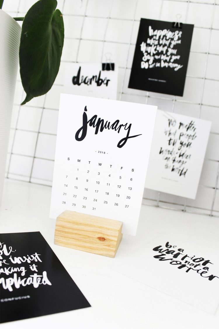 desk calendar june 2019 printable