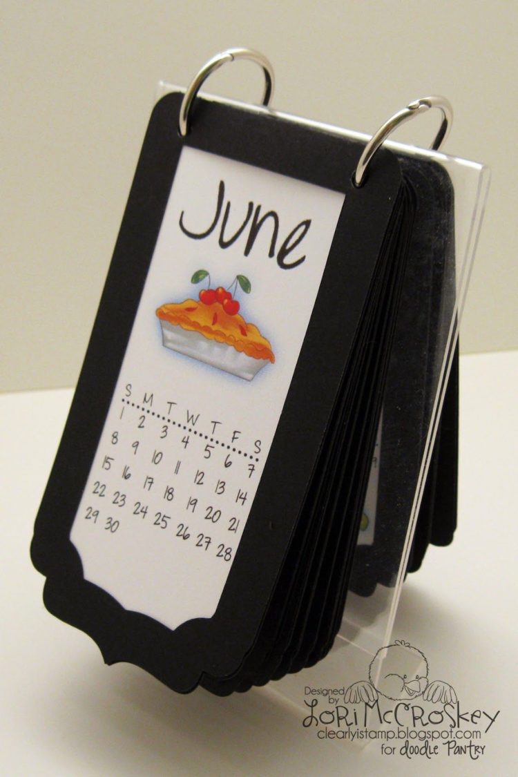 desk calendar maker