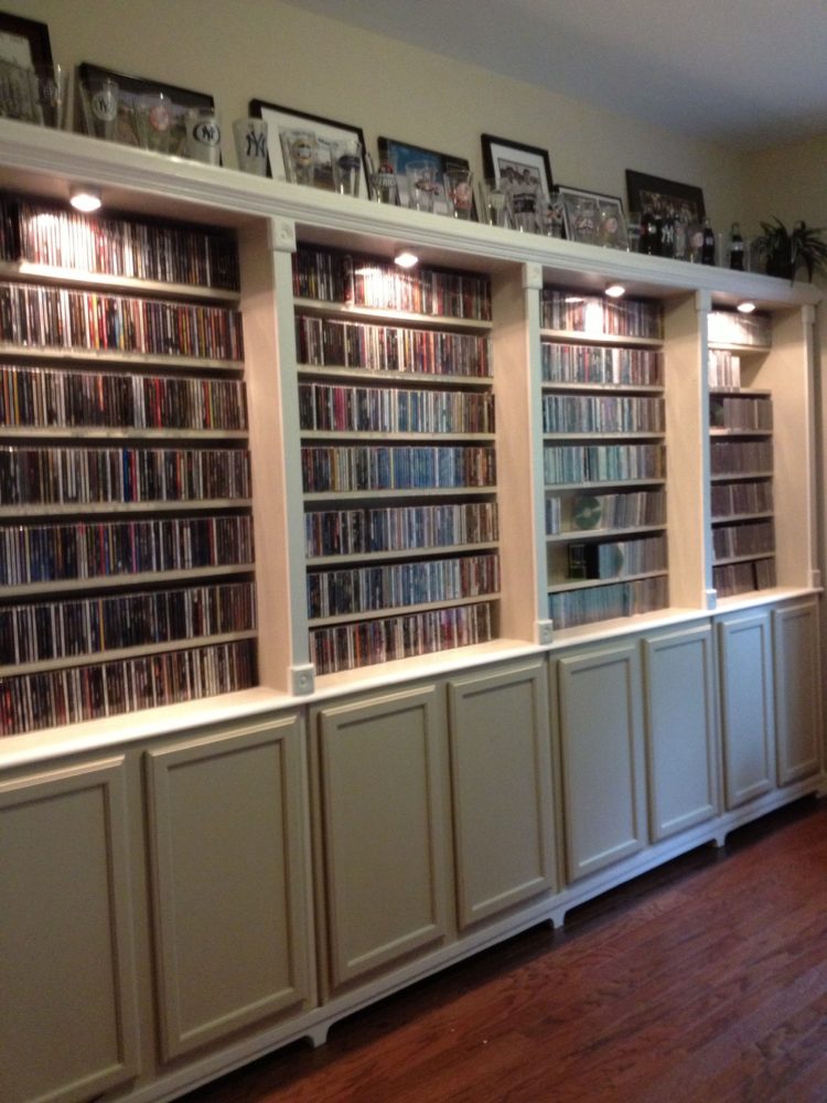 dvd storage library