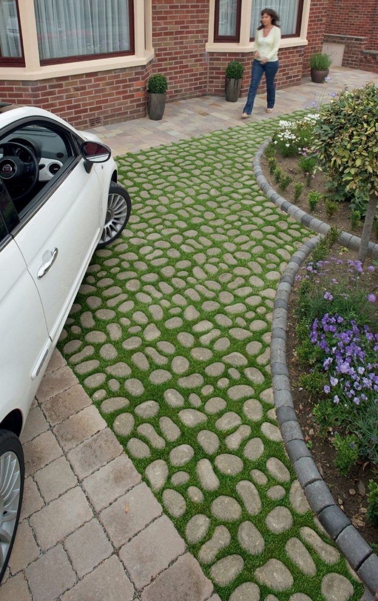 50+ Adorable Driveway Pavers with Many Style, Colour, And ...