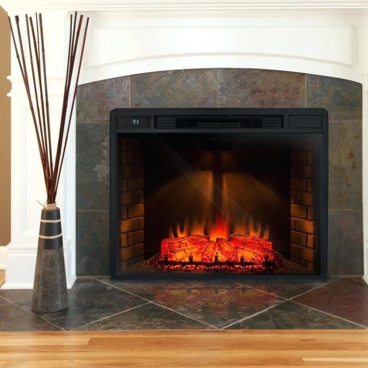 electric fireplace insert homebase