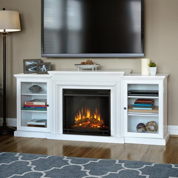 framing a electric fireplace insert