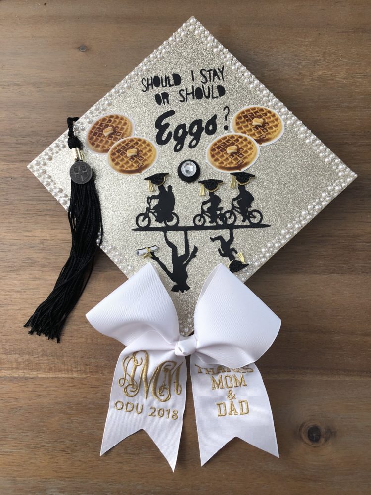 graduation cap graphic
