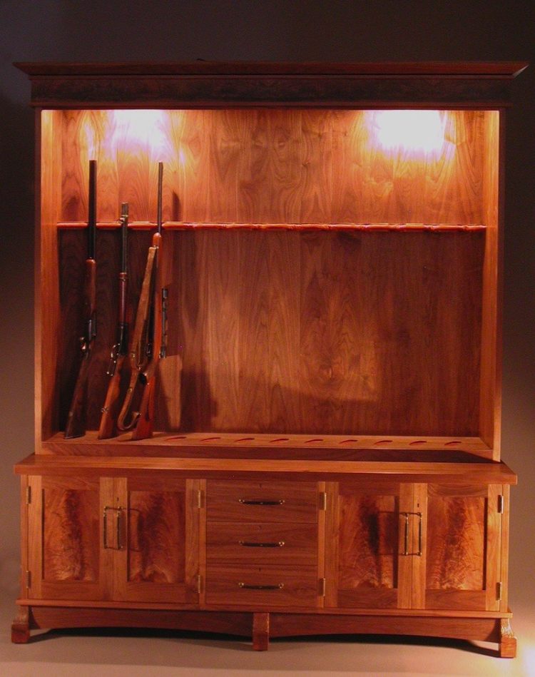 gun cabinet pattern