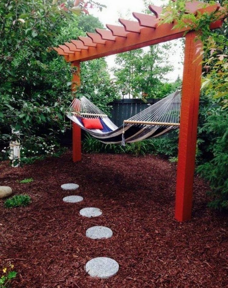 hammock with rolling stand