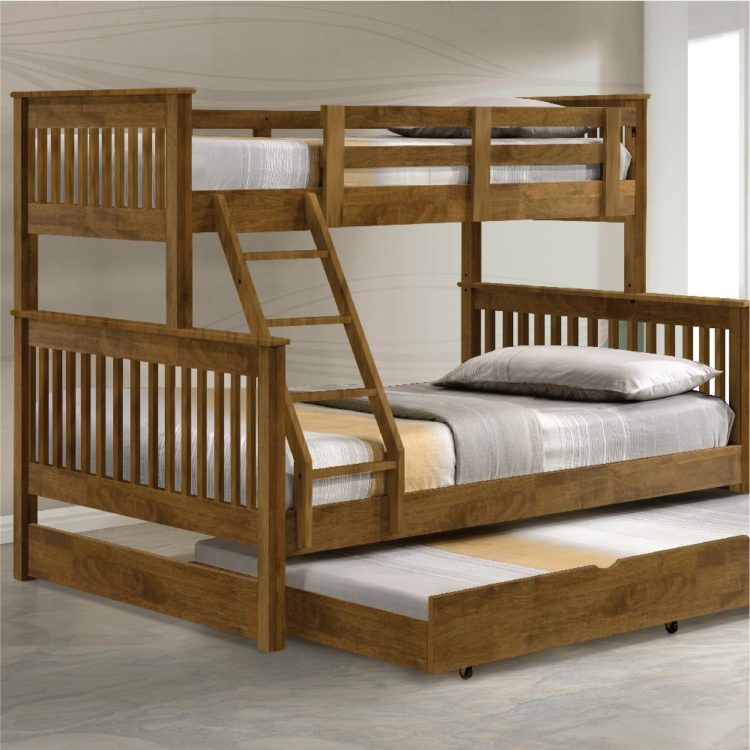 triple bunk bed loft