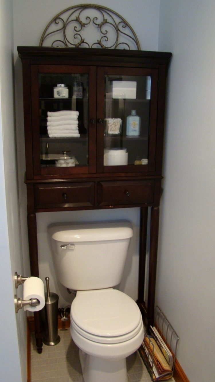 over the toilet storage high end