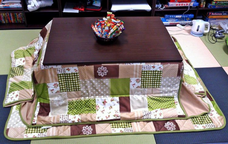 kotatsu japanese heated table 2