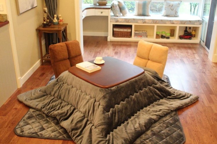 round kotatsu table