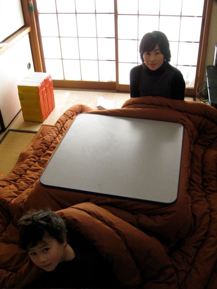 sunken kotatsu table 2