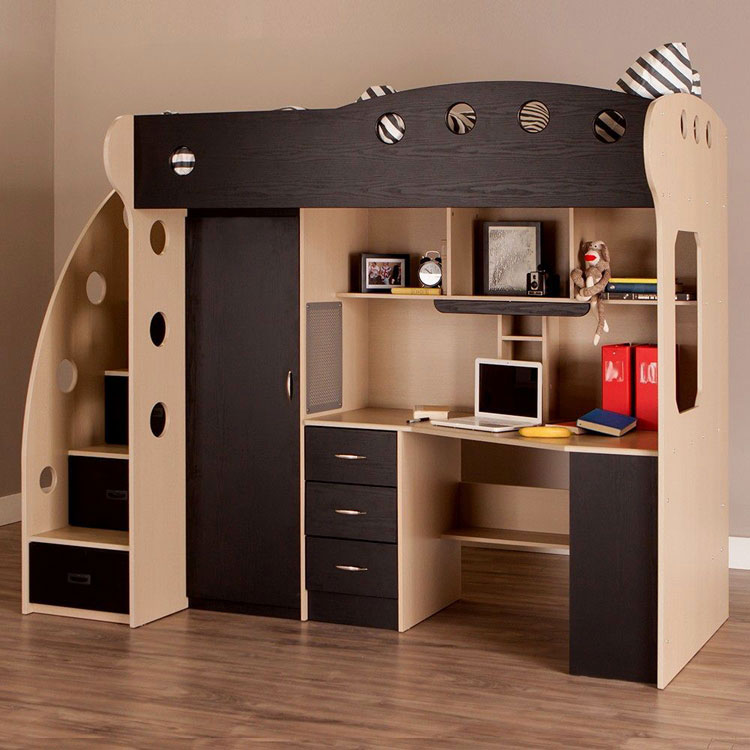 loft bed low height