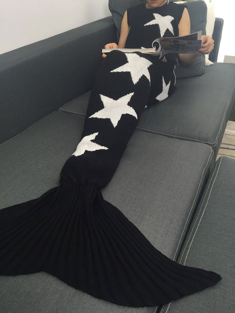 mermaid tail lap blanket