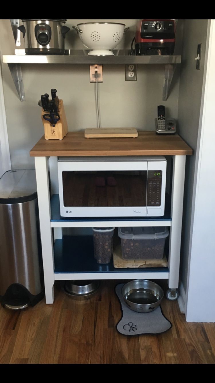pictures of microwave stands