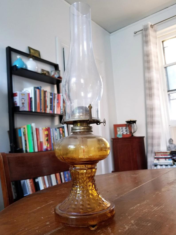 oil lamp jar