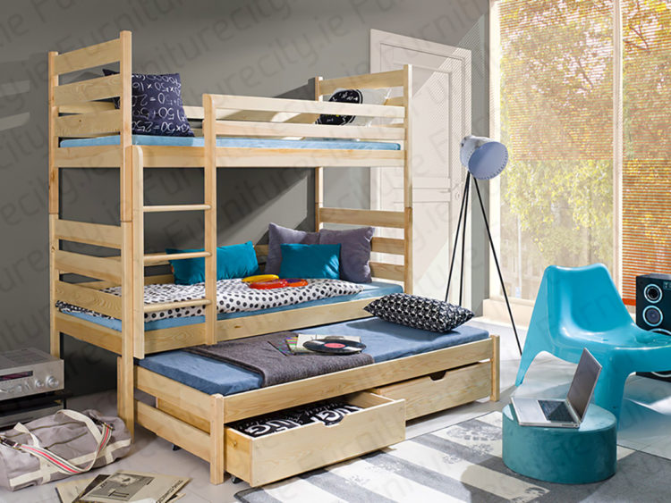 triple bunk bed plans diy