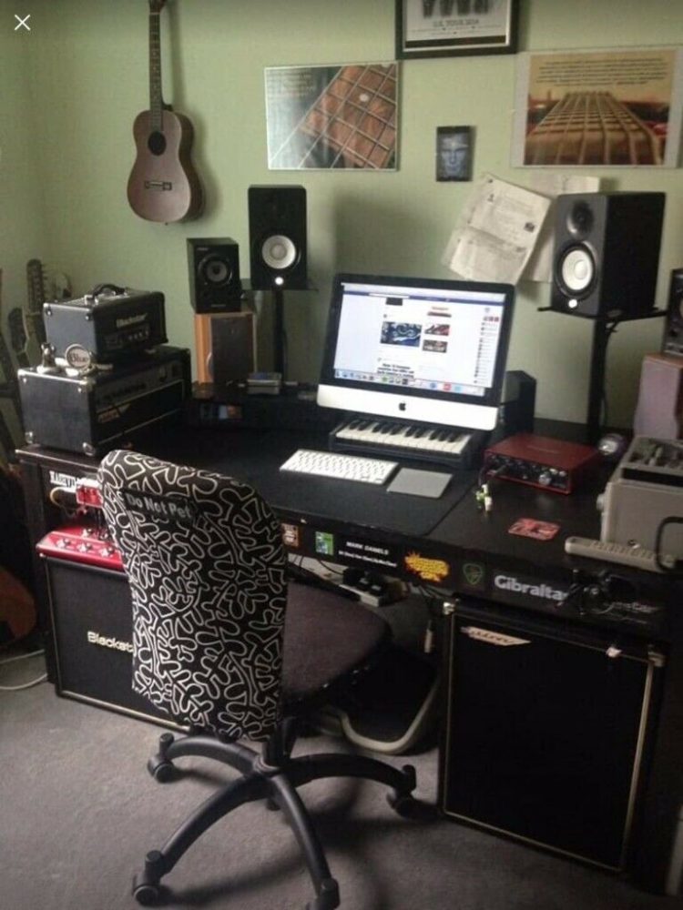 home studio desk ideas