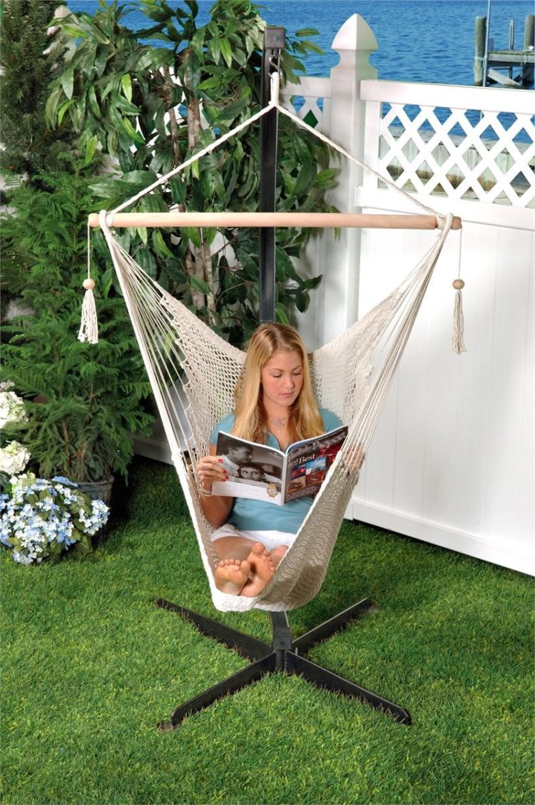 hammock with metal stand