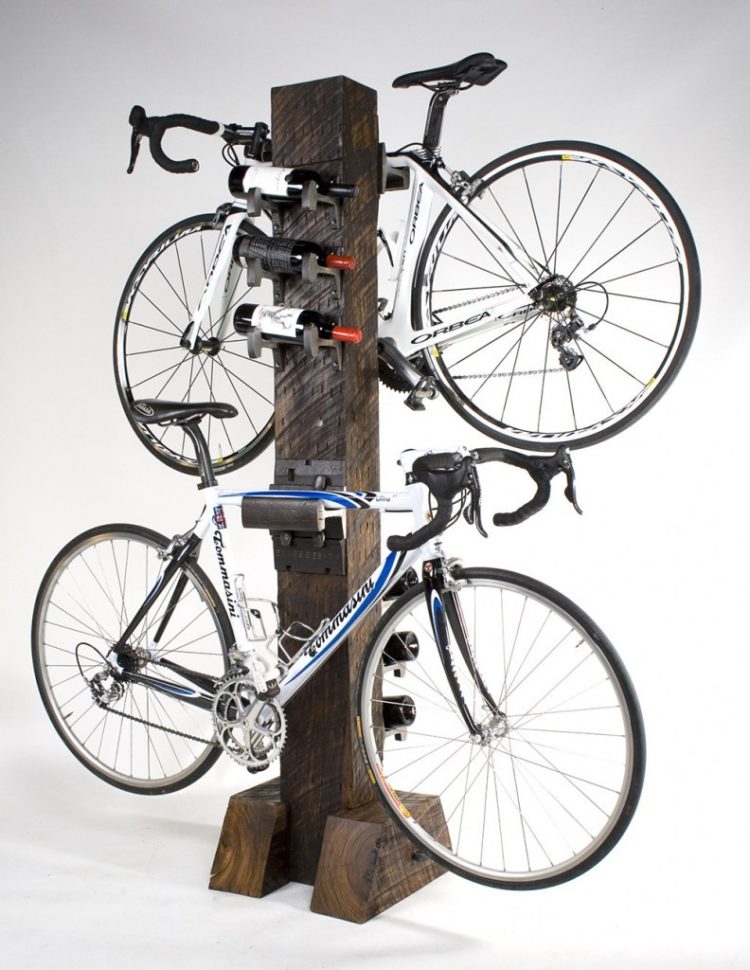 l shaped bike stand