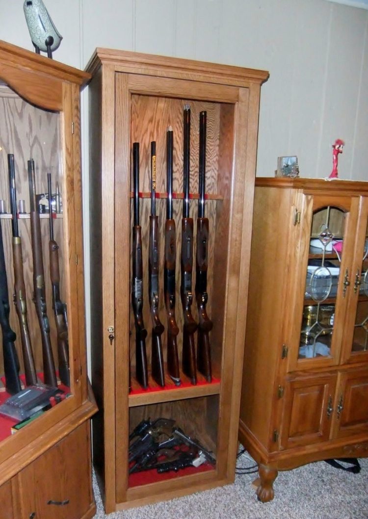 gun cabinet plans for sale