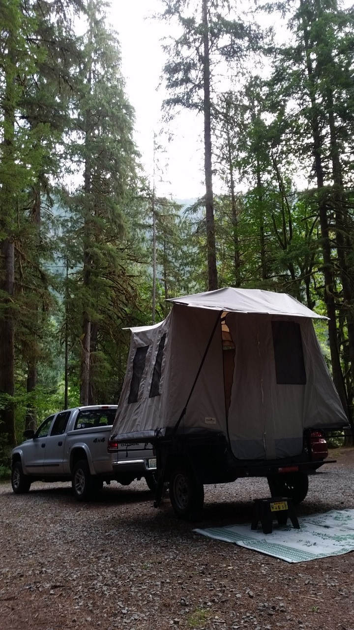 truck bed tent adventure
