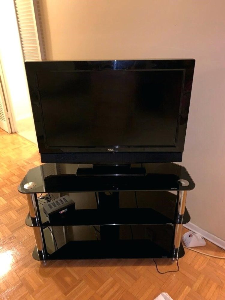 largest tv stand with mount