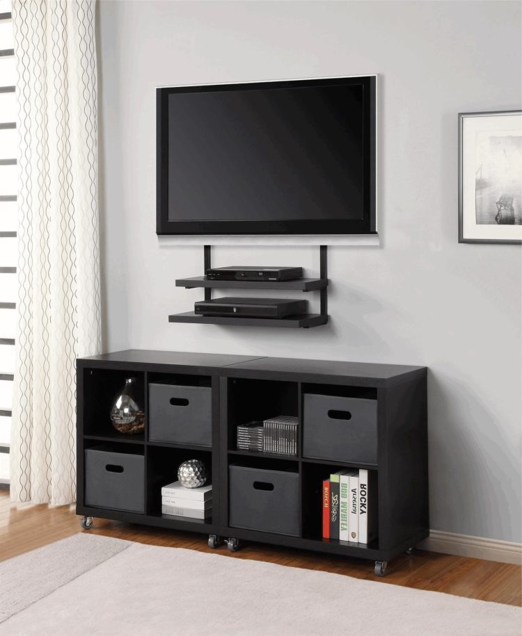 led tv stand with mount