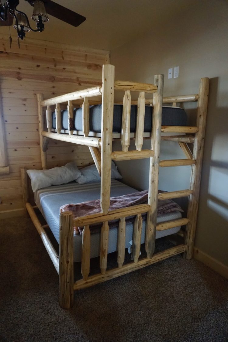 twin over full bunk bed bobs furniture