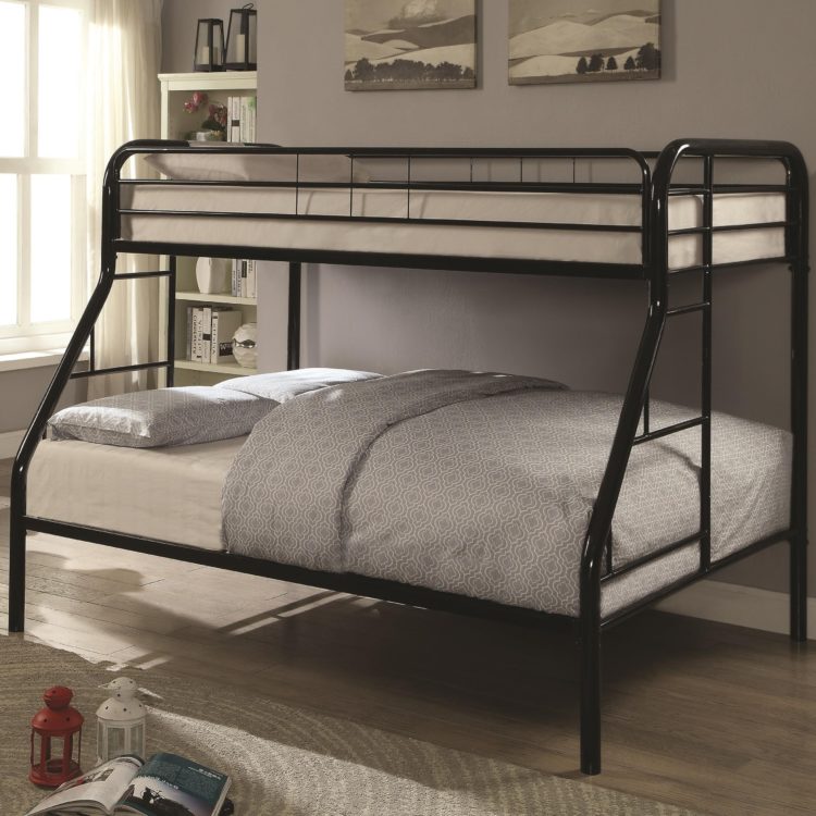 twin over full bunk bed slide