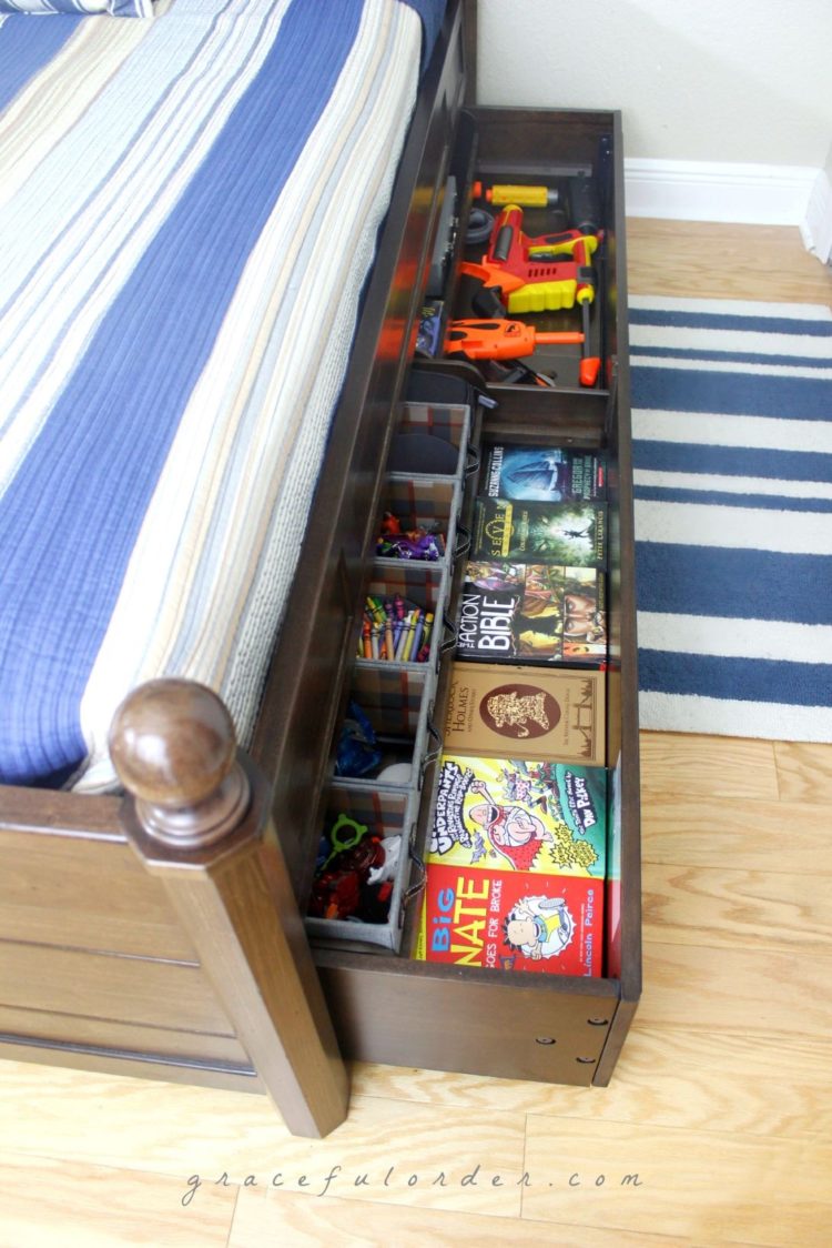 under bed storage options
